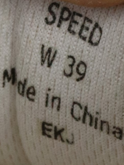 Vibram FiveFingers Speed running shoes in white and blue