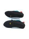 Simond Rock+ climbing shoes in turquoise.