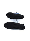 Mammut Edge climbing shoes in blue and black suede.
