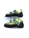 Simond Rock+ climbing shoes in grey and lime green
