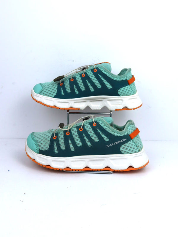 Salomon Crossamphibian Swift 2 water shoes in the Teal Stretch color.