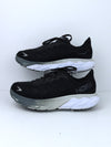 Hoka Arahi 6 men's running shoes in a black and white colorway.