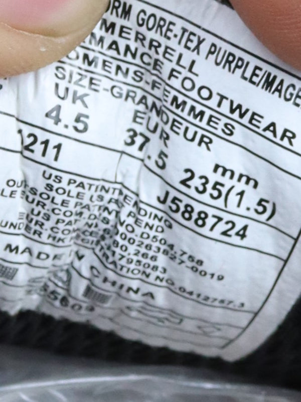 Merrell Women's Chameleon 2 Storm Gore-Tex hiking trail shoes.