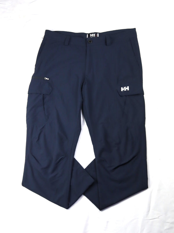 Helly Hansen Men's HH QD Cargo Pants in navy blue.