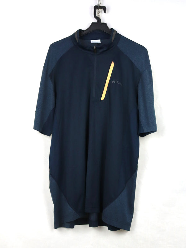 Columbia Sportswear Omni-Wick 1/2 Zip Short Sleeve Activewear Shirt