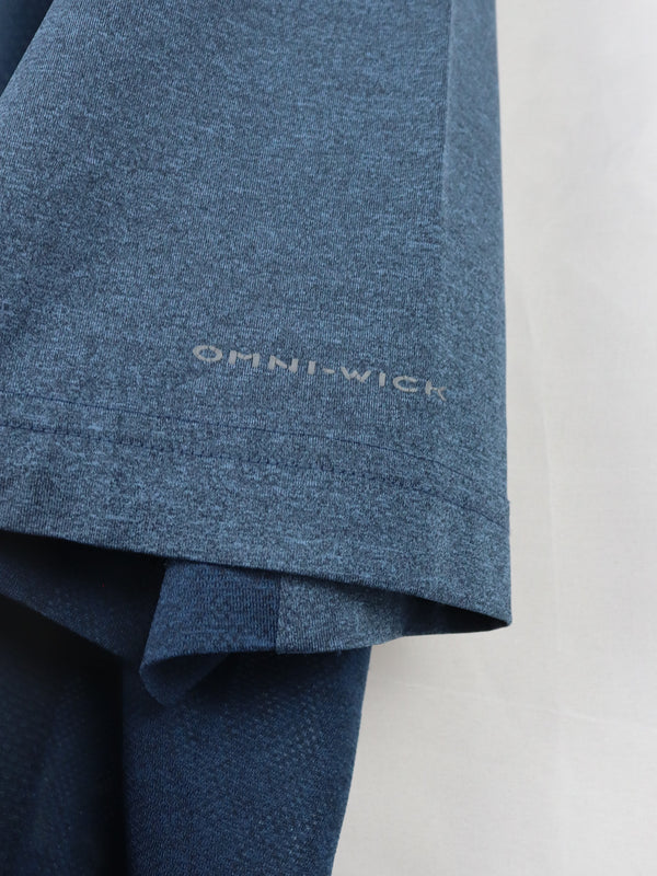 Columbia Sportswear Omni-Wick 1/2 Zip Short Sleeve Activewear Shirt