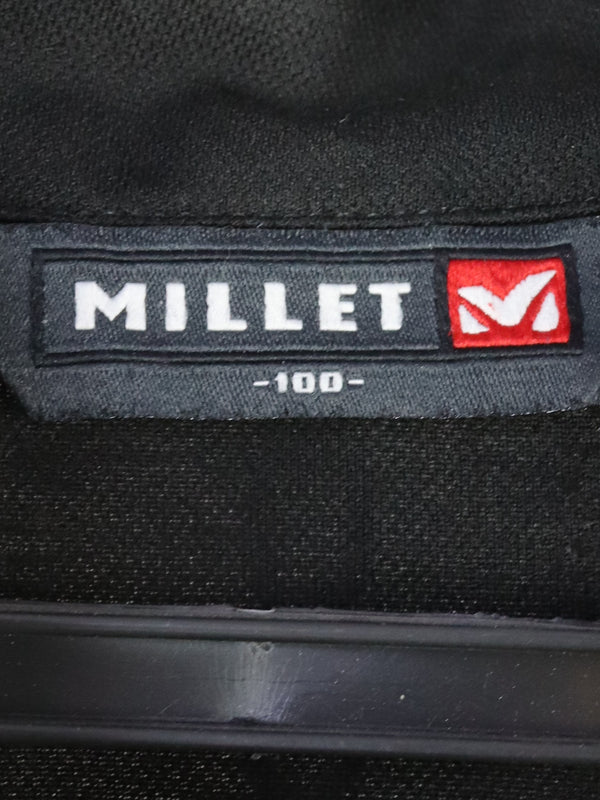 Millet Morpho Zip short-sleeved technical t-shirt in yellow and black