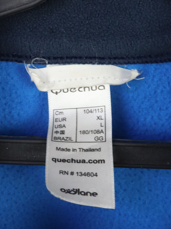 Quechua men's full-zip fleece