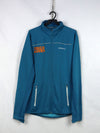 Merrell and Tough Mudder branded full-zip fleece jacket.