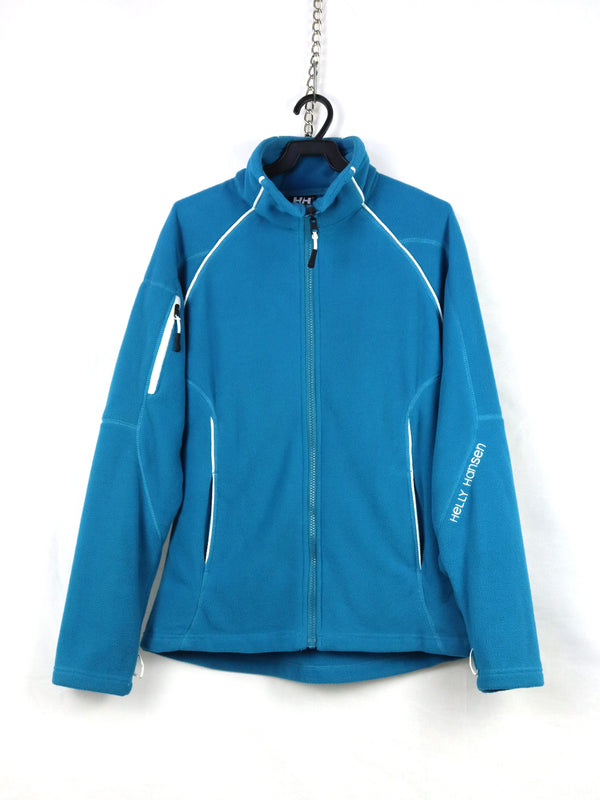 Helly Hansen blue fleece jacket.