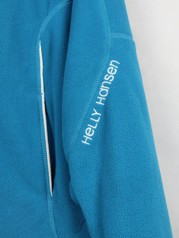 Helly Hansen blue fleece jacket.