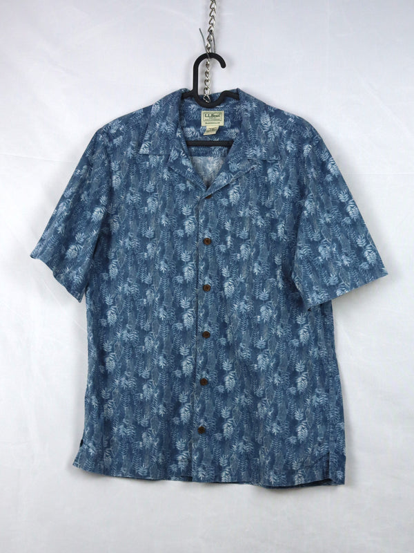 L.L.Bean Men's Tropics Short-Sleeve Print Shirt