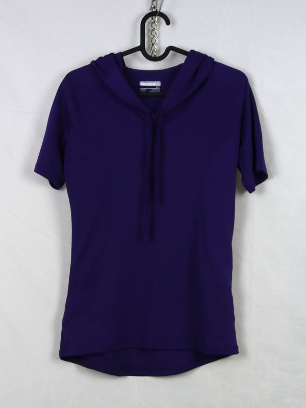 Marmot Women's short-sleeve hooded shirt,