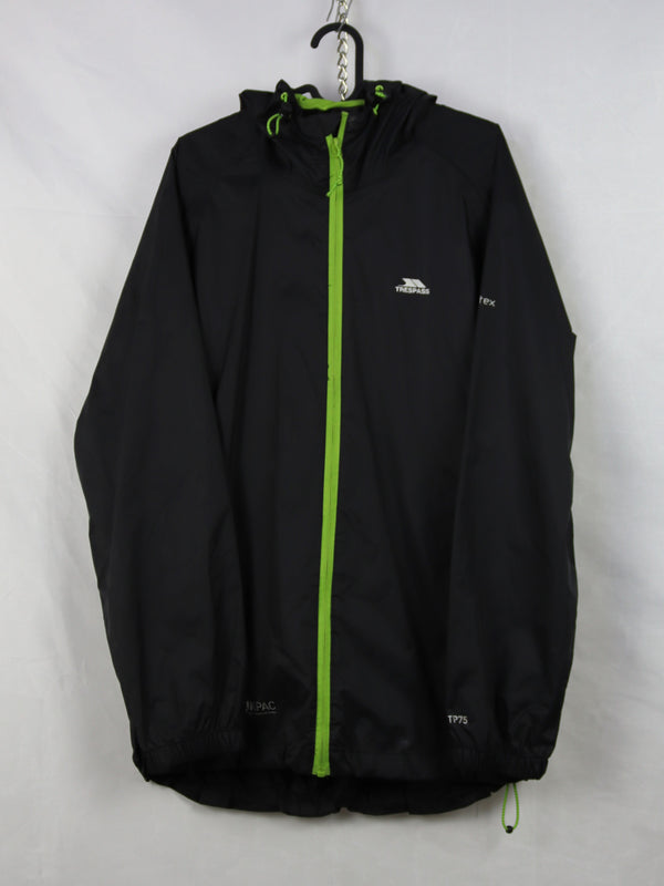 Trespass Qikpac unisex waterproof packaway jacket.