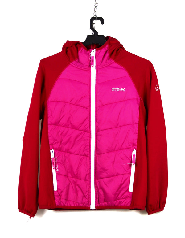 women's Regatta Andreson VII Hybrid jacket in red and pink