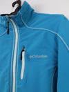 Columbia women's blue softshell jacket