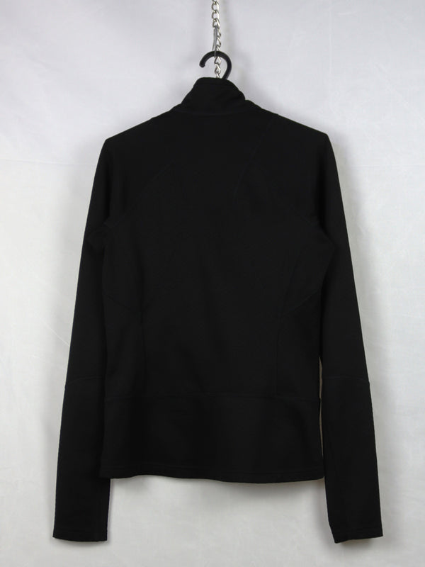 The North Face Women's Mistyescape 1/4-Zip Fleece in black.