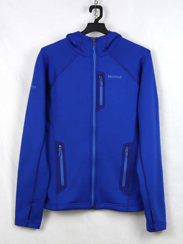 Marmot Women's Stretch Fleece Hoody, featuring a full-zip design