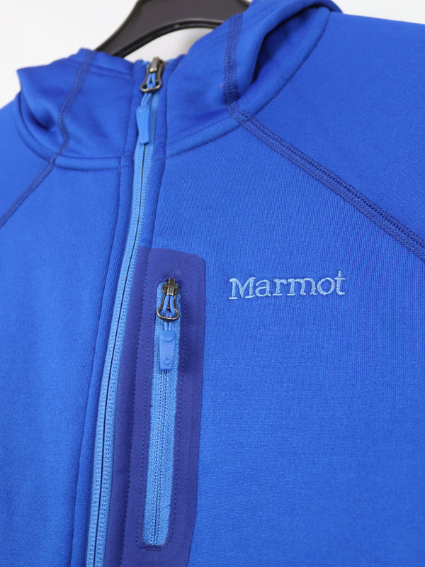 Marmot Women's Stretch Fleece Hoody, featuring a full-zip design