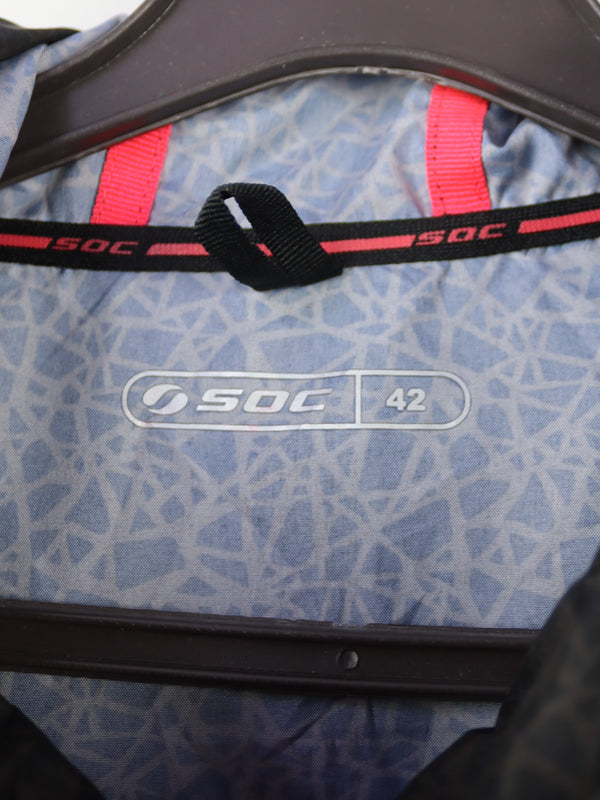 SOC brand windbreaker jacket is a lightweight