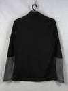 The North Face Women's Cinder 1/4 Zip Pullover in black and gray