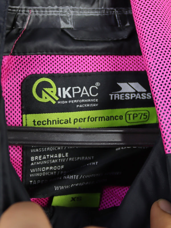 Trespass Qikpac waterproof packaway jacket