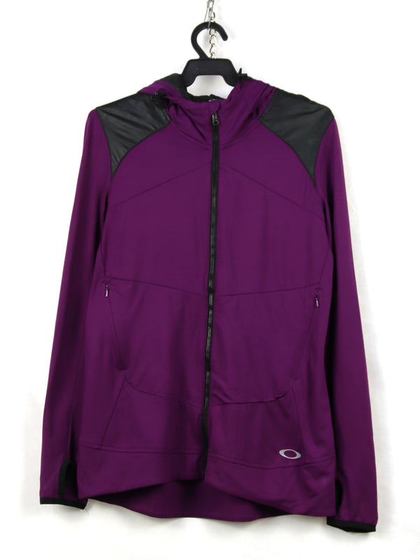 Oakley Women's hooded training or running jacket .