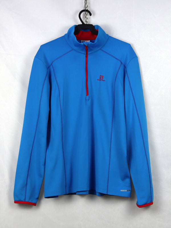Salomon Discovery 1/2 Zip Midlayer jacket.