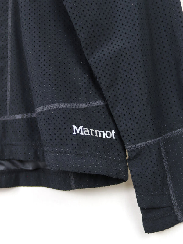 Marmot women's jacket featuring a full-length zipper and zippered pockets.
