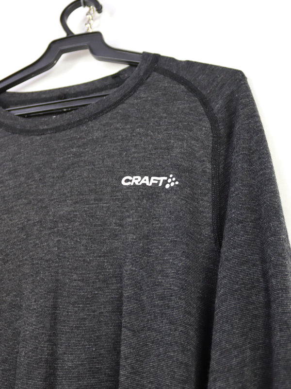 Craft Core Wool Merino Long Sleeve Tee for men.