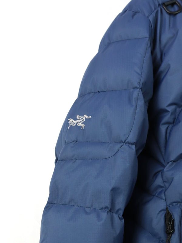 Arc'teryx men's blue down puffer jacket