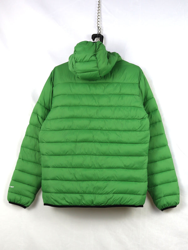 Columbia Powder Lite hooded puffer jacket.