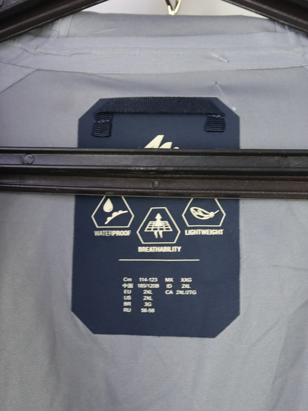 Quechua Men's MH500 waterproof mountain hiking jacket