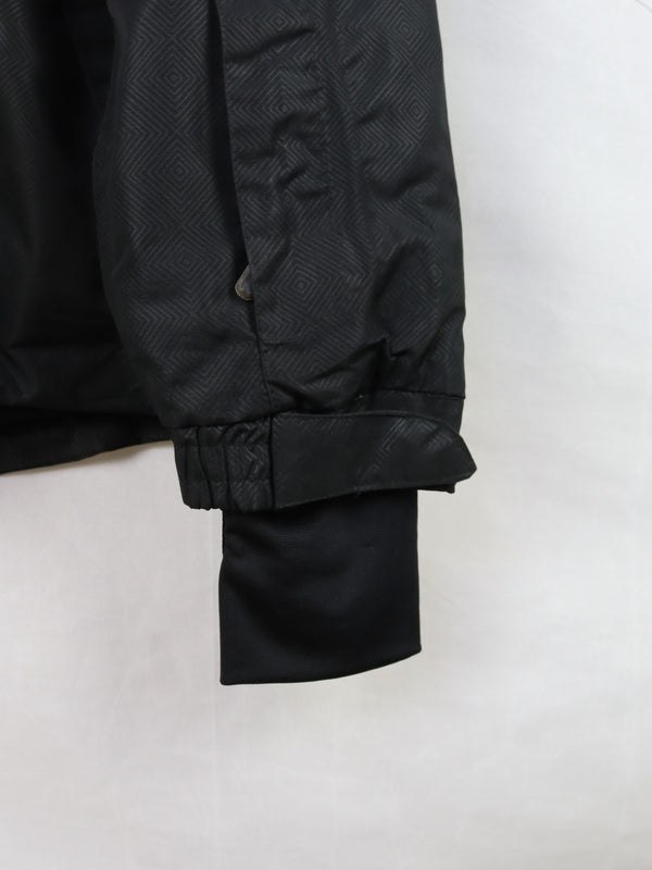 Crivit black waterproof outdoor jacket
