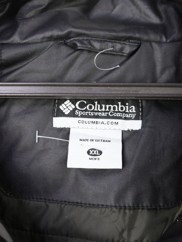 Columbia Landroamer II Parka, a men's black insulated and waterproof jacket.