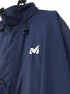 Millet Gore-Tex waterproof jacket in navy blue with a hood