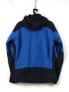 Helly Hansen jacket , older model of a men's blue and black waterproof shell jacke