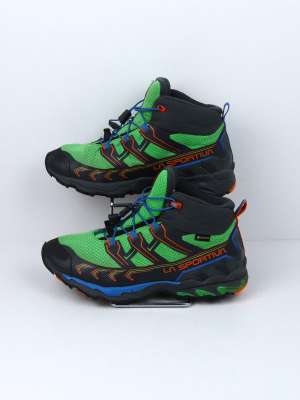 LA SPORTIVA ULTRA RAPTOR II MID GTX WANDER- & TREKKINGSCHUHE CARBON / FLAME KINDER