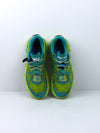 Hoka One One Stinson Lite Shoes Women's Aqua Blue Green White Pull Lace
