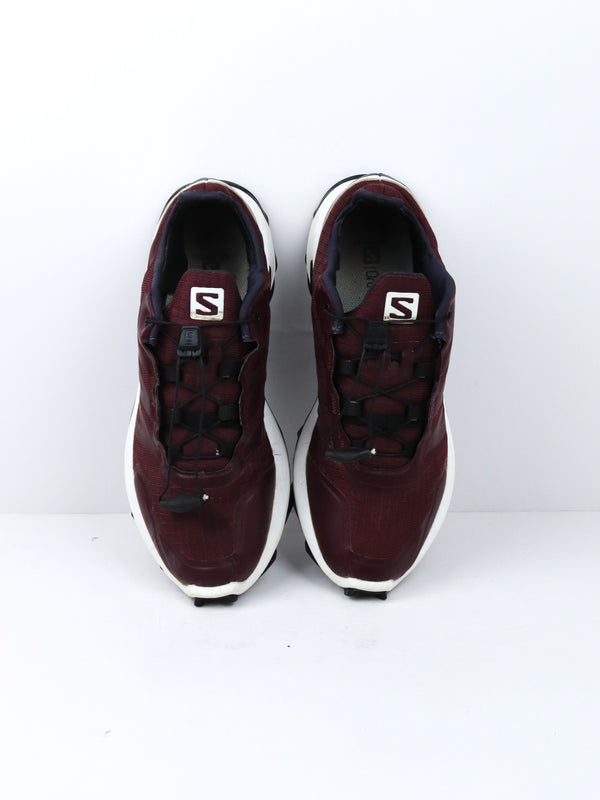 Salomon Alphacross Blasttrail running shoe in the Yucca