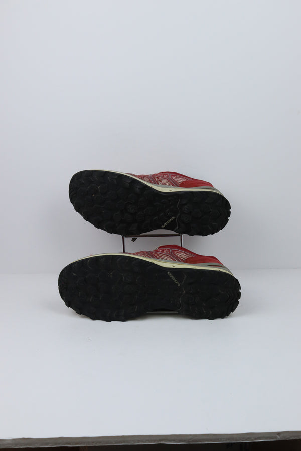 Lowa Aerox GTX Lo Surround women's trail running shoes in red