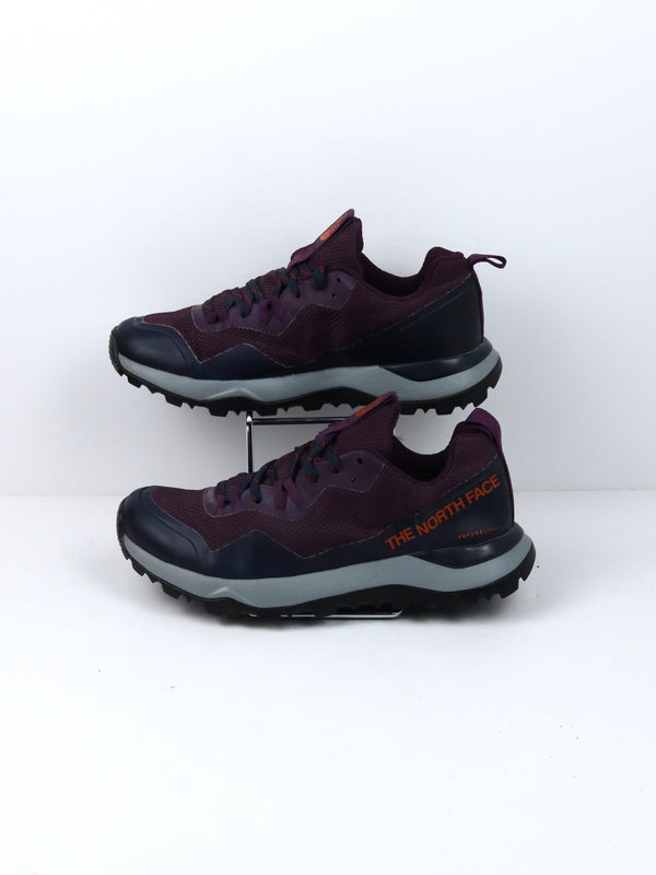 The North Face Activist FUTURELIGHT walking shoes in a purple or zinc rose color.