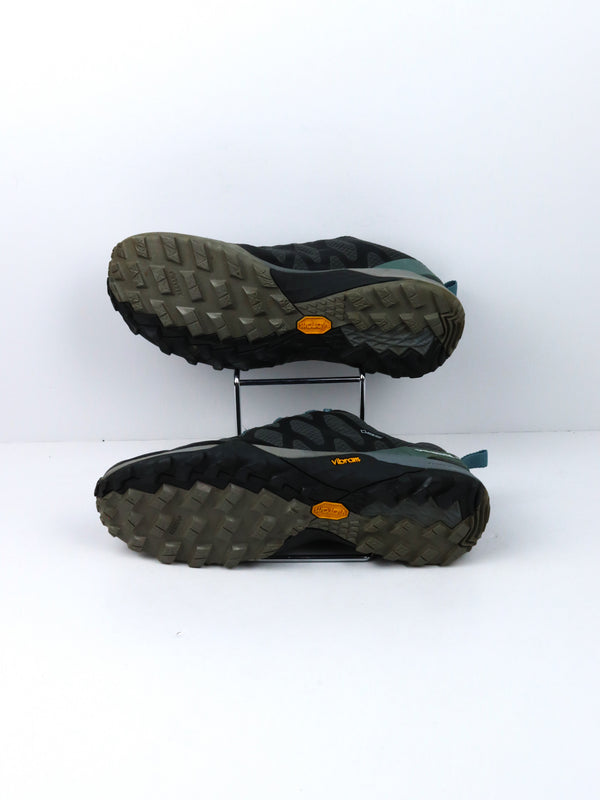 Merrell Women's Siren 3 GTX hiking shoes in a blue smoke or similar color variant.