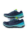 Salomon Outline GTX hiking shoes in blue.