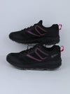 Jack Wolfskin Force Striker Texapore Low hiking shoes in black with pink accents.